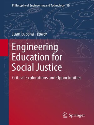 cover image of Engineering Education for Social Justice
